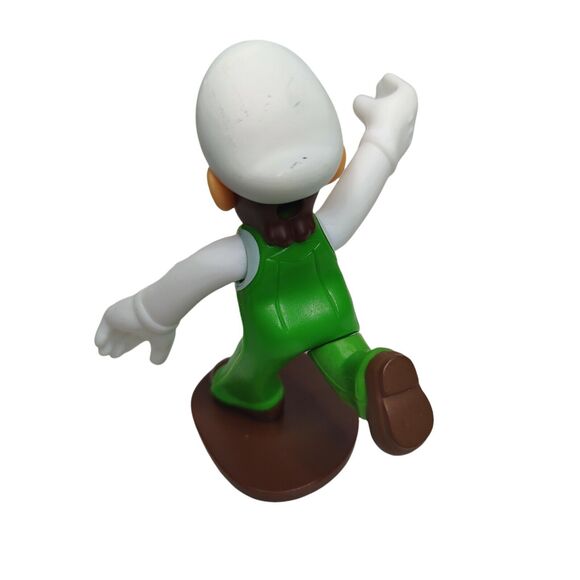 2018 Fire Power Luigi 3.5in McDonald's Action Figure Nintendo Super Mario Bros - Picture 2 of 4